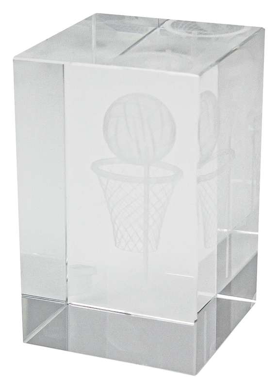 Netball Crystal Block Award