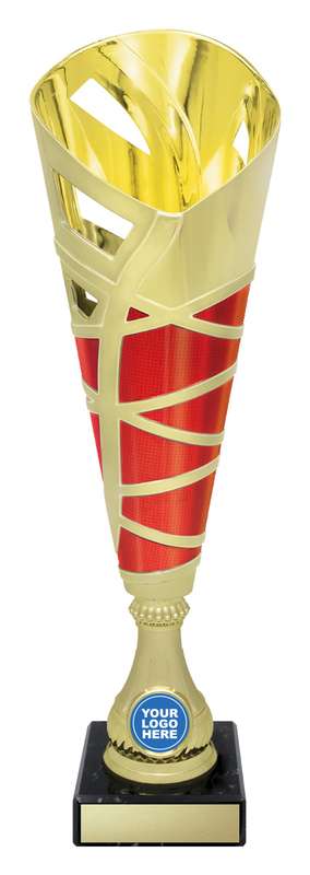 Hex Cup – Gold / Red