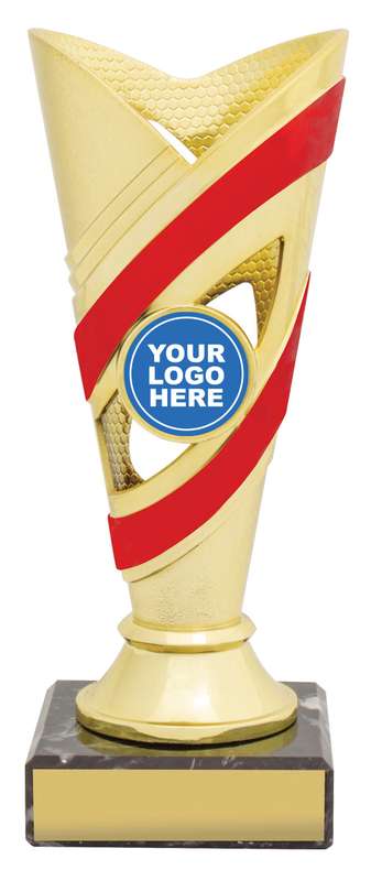 Curve Cups – Gold / Red