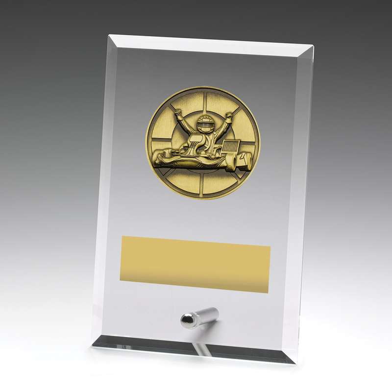 Glass Plaques – Go Kart