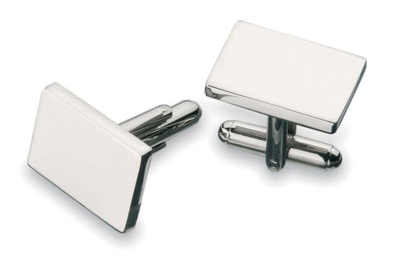 Nickel Plated Cufflinks