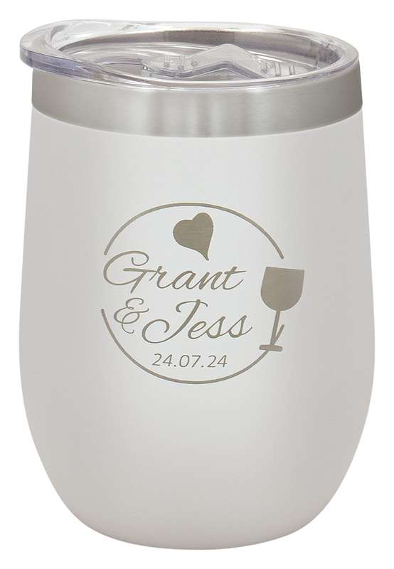 Wine Tumbler White