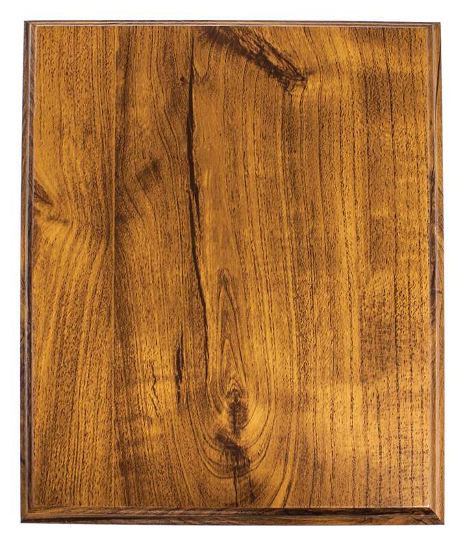 Budget Plaque – Light Walnut