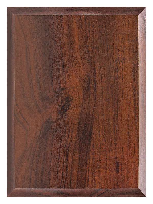Value Plaque Walnut Gloss