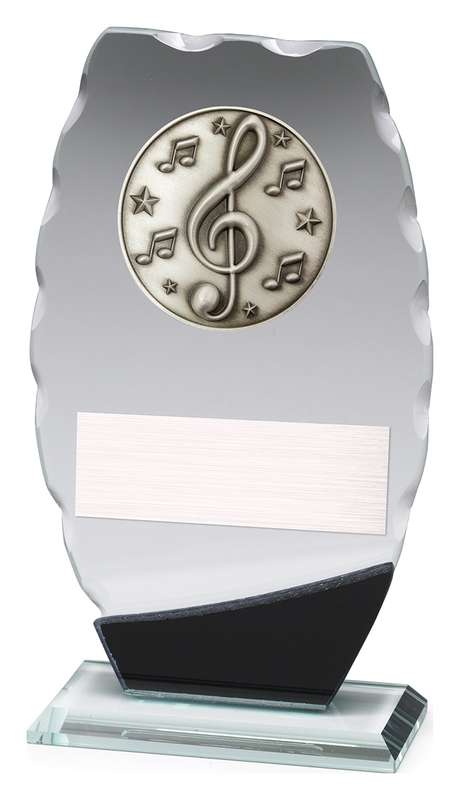 Clipped Oval Glass – Music