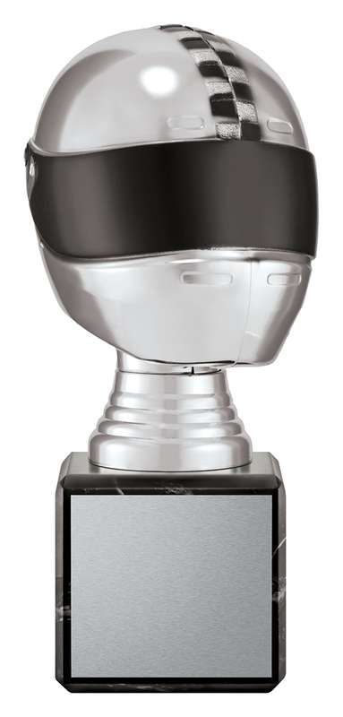 Silver 3D Helmet
