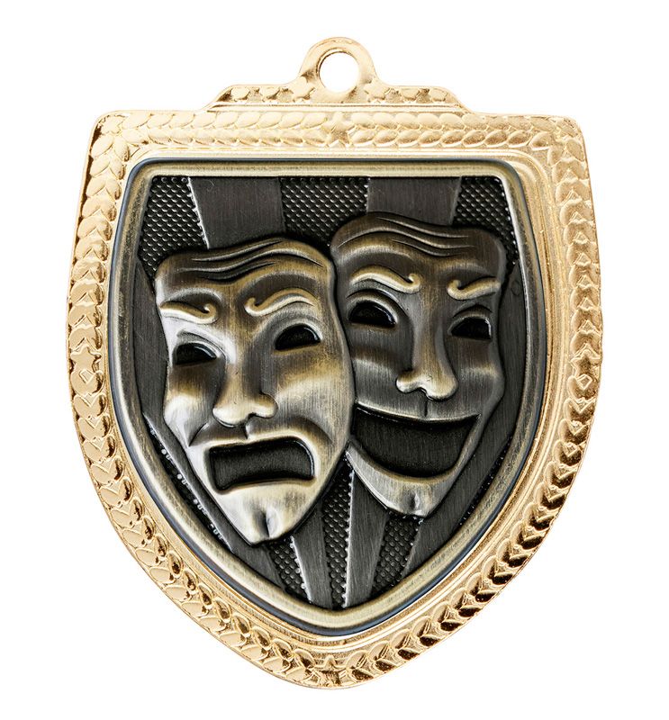 Shield Drama Schools Gold Medal 80mm