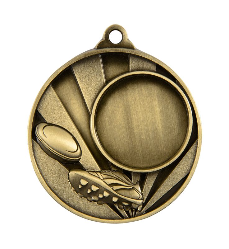Rugby Bronze Medal 50mm
