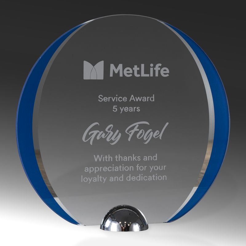Round Glass Award 200mm