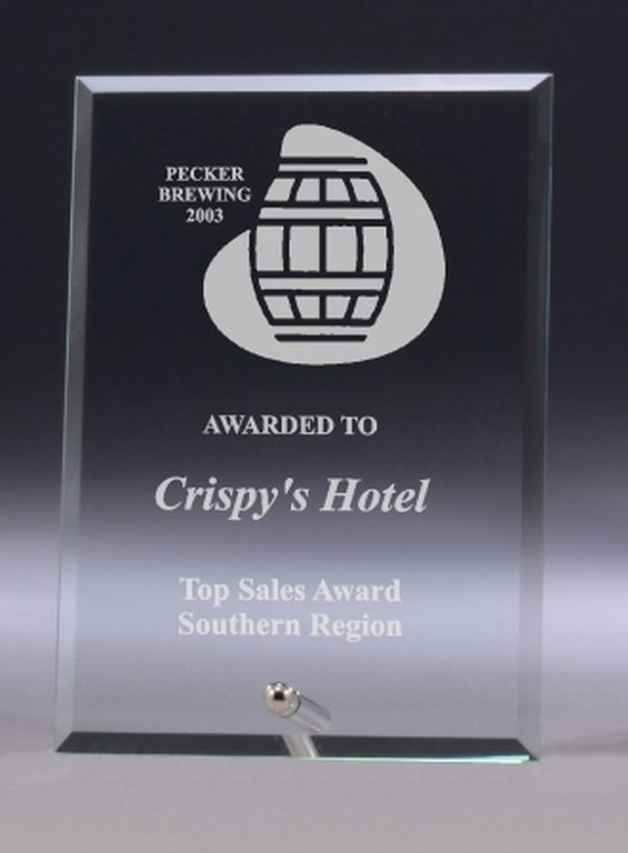 Glass Plaque Clear