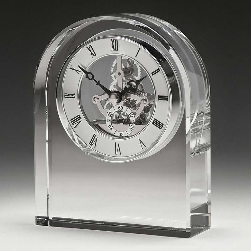 Glass Clock Topmost