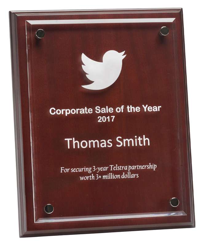 Floating Acrylic Plaque